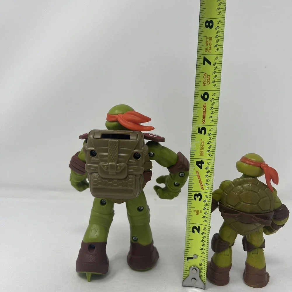 Teenage Mutant Ninja Turtles 2 Michelangelo Action Figure 4.5 5.5 Inch TMNT Toy